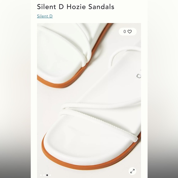 Gold - Silent D Hozie Sandals - Picture 4 of 9